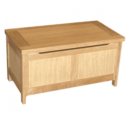 Como Oak Blanket Box